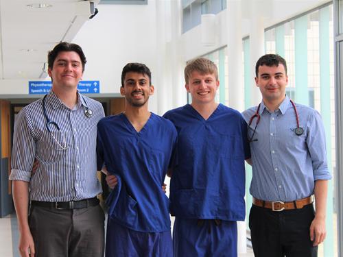 Eight medical students enjoy Easter elective experience